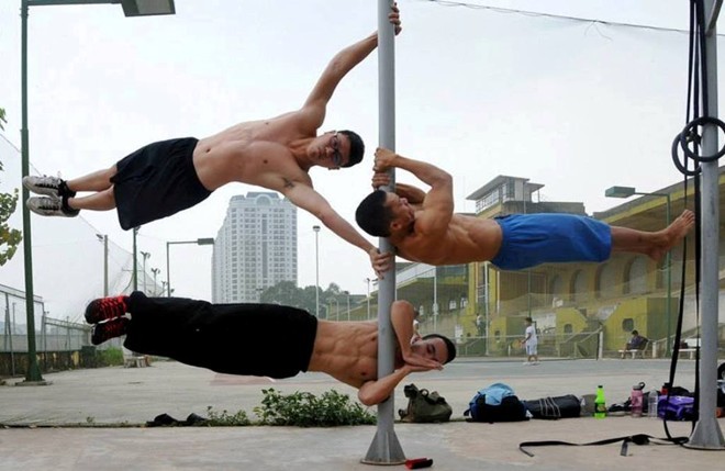 Вьетнамская молодежь и калистеника – уличная силовая гимнастика - ảnh 3